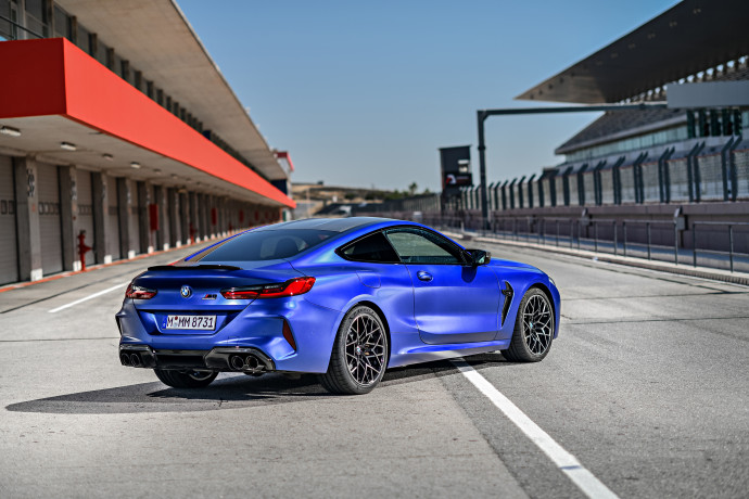 2022 BMW M8 Competition Coupe F92 Blue