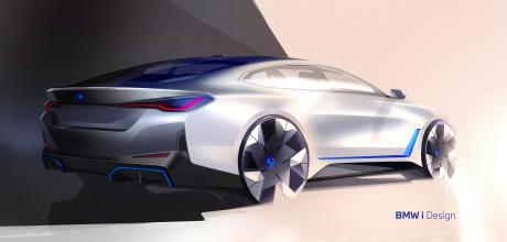 2022 BMW i4 Design-Sketches