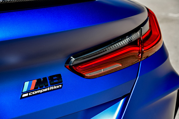 2022 BMW M8 Competition Coupe F92 Blue