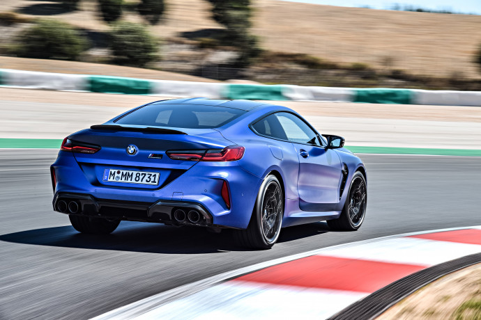 2022 BMW M8 Competition Coupe F92 Blue