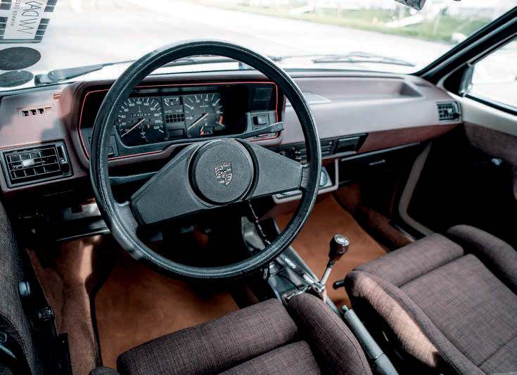 Euro look 1988 Volkswagen Polo Breadvan Mk2 - interior