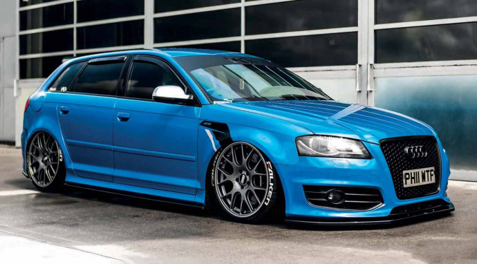 Stage 2 bagget 390bhp Audi S3 Typ 8P APR tune —