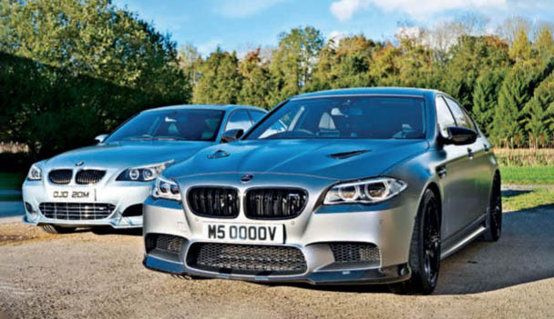  BMW M5 E60 frente a M5 F10 — Drives.today