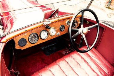 1924 Bentley 3-litre - interior