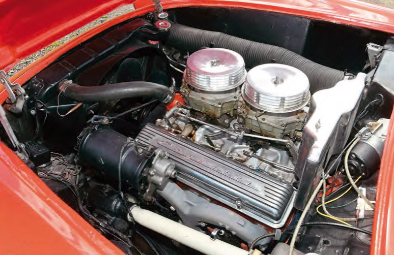 1957 Chevrolet Corvette Roadster C1 - engine