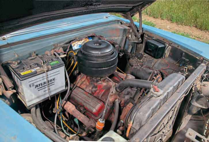 1955 Chevrolet Two-Ten Townsman engine