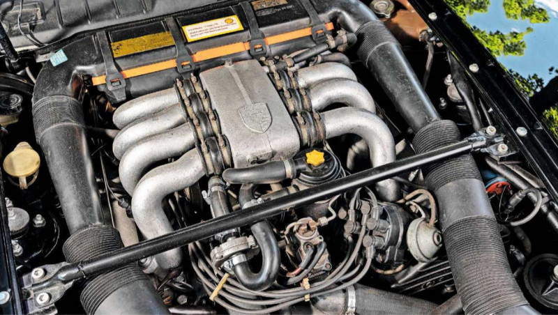 George Harrison’s 1980 Porsche 928S engine