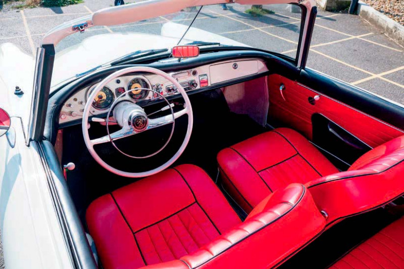 1963 Auto Union 1000 SP - interior