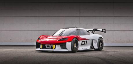 2022 Porsche Mission R Concept 800 kW EV track monster