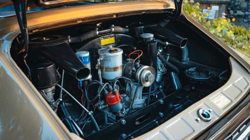 1966 Porsche 912 - engine