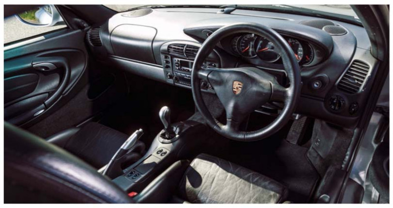 Porsche 911 996 GT3 - interior