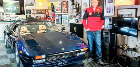 Ex-traffic policeman Mark Ryan has created his ideal Ferrari 308