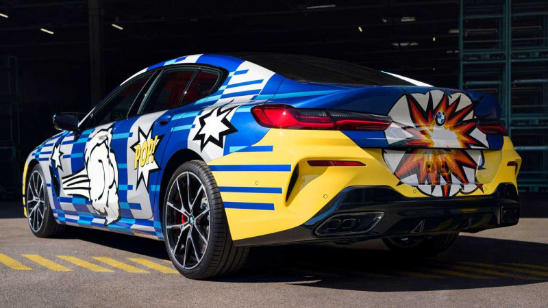 Does the new ‘The 8 X Jeff Koons’ qualify as a BMW Art Car?