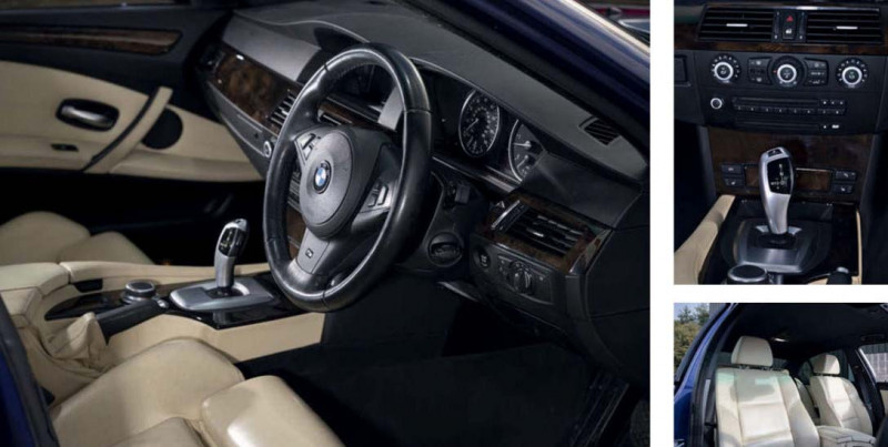 2009 BMW 535d Automatic E60 - interior