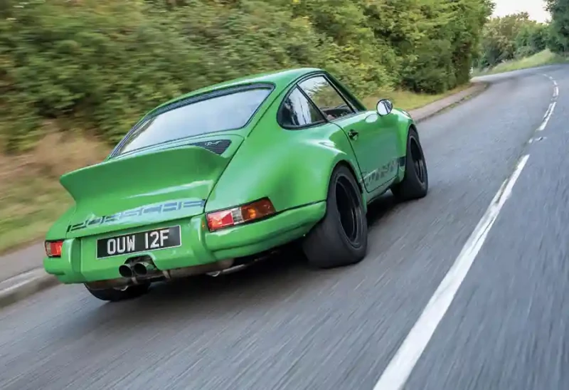 1968 Porsche 911 L Coupe SWB transformed into a screaming 3.2-litre widebody finished in Viper Green