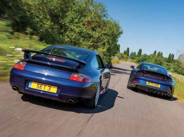 Pairing a 1999 Porsche 911 GT3 996.1 vs 2024 911 GT3 Touring 992.1