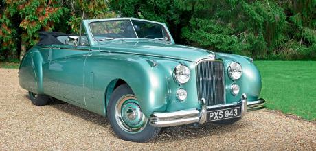 1952 Jaguar MkVII DHC Convertible - home-made MkVII drophead Lyons would have approved!