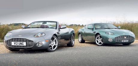 2003 Aston Martin DB7 Zagato Coupe vs. DB AR1 Roadster