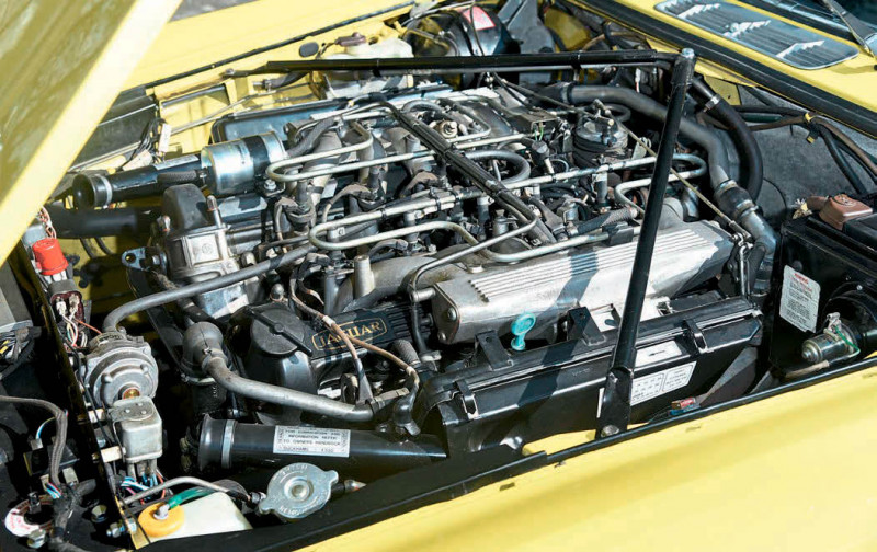 1978 Jaguar XJ12C - engine
