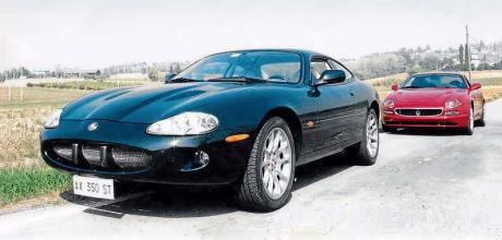 Growing old gracefully - Maserati 3200GT and Jaguar XKR X100