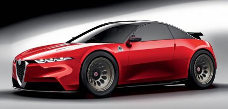 Alfa Romeo GTV EV with SZ-style looks in the works