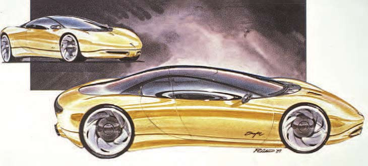 1990 Pontiac Sunfire Concept Car