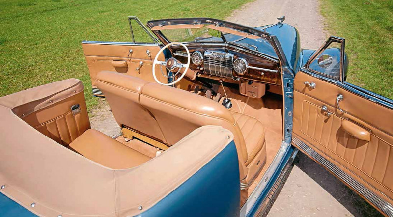 1941 Cadillac Convertible Coupe De Luxe - interior