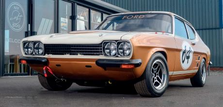 300bhp 1972 Ford Capri Mk1 1600GT, RS3100 front end, seam welded shell