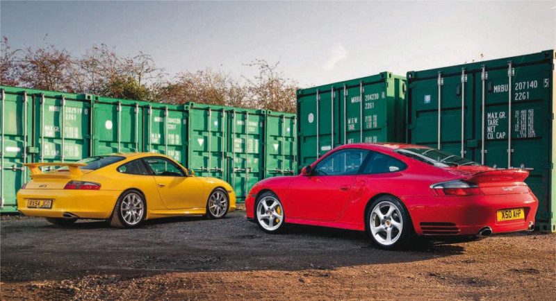 Porsche 911 GT3 996.2 vs. 911 Turbo X50 996.2