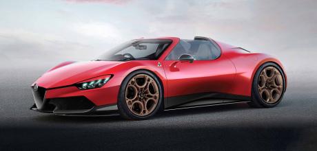 2027 Alfa Romeo Spider - set to return as electric roadster