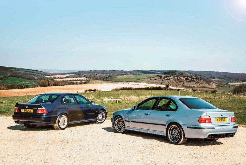 1997 Alpina B10 V8 E39 vs. 1999 BMW M5 E39