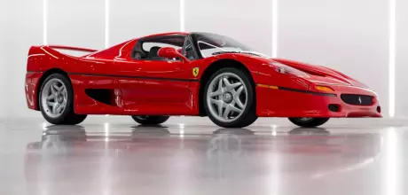 Rare 1995 Ferrari F50 smashes records in Miami