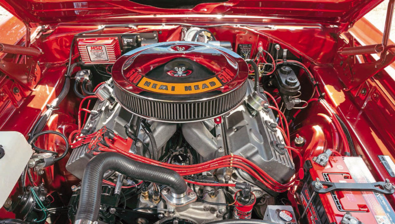 1966 Dodge Coronet 500 - engine