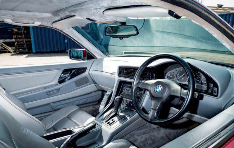 Ex-Top Gear 1994 BMW 850Ci E31 - interior