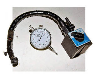 MY FAVOURITE TOOL James’s Mitutoyo Dial Indicator ‘This was used for piston-to-valve clearance checks, throttle position measurements, testing cylinder bore ovality – you simply can’t rebuild an engine to the correct precision without equally precise tools, especially when they rev as high as a BMW M3 four-cylinder.’