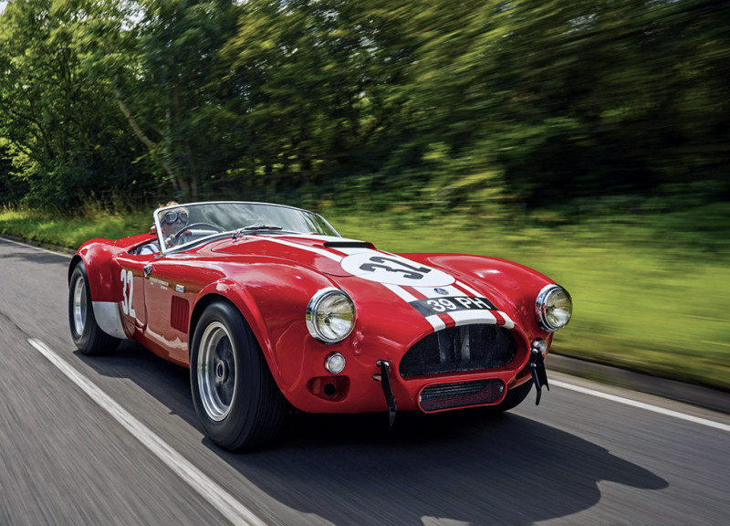 Once Bitten, Forever Smitten Driving 39PH, the first AC Cobra to win at Le Mans