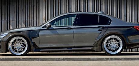 Carbon wide-arch tuned 400bhp BMW 740d xDrive G11