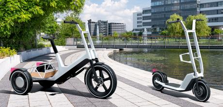 BMW Cargo Bike and E-Scooter Concepts