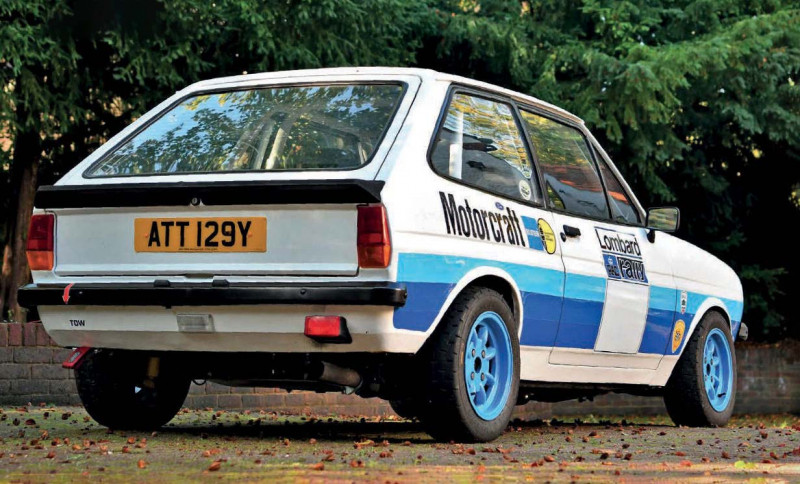 Rally-spec 1982 Ford Fiesta Mk1