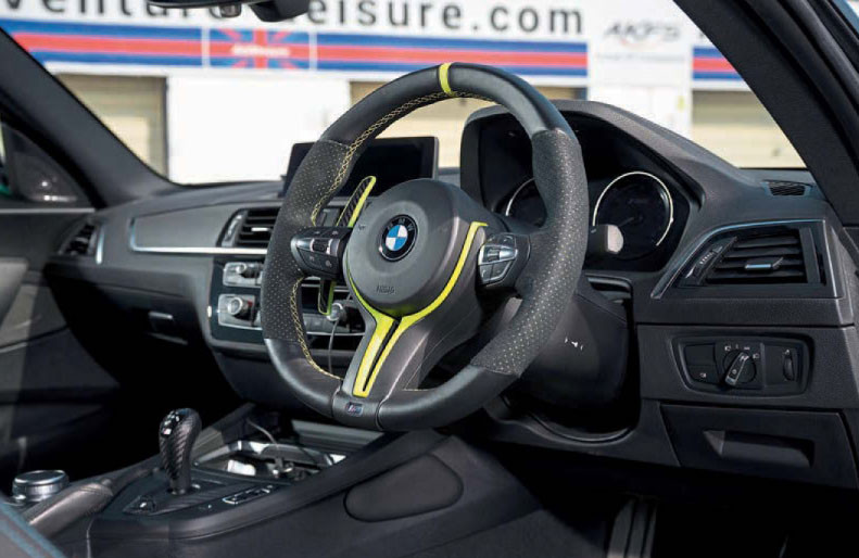 535bhp BMW M2 Competition F87 - interior