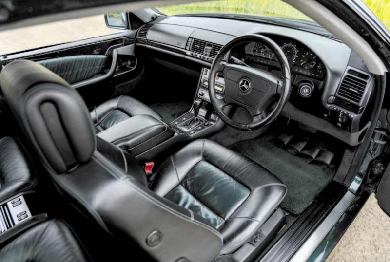 1998 Mercedes-Benz CL700 AMG C140 interior RHD