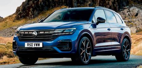 Volkswagen 320hp Tiguan R, 300hp T-Roc R… or even the 462hp Touareg R should suffice – take your pick of high-performance SUVs