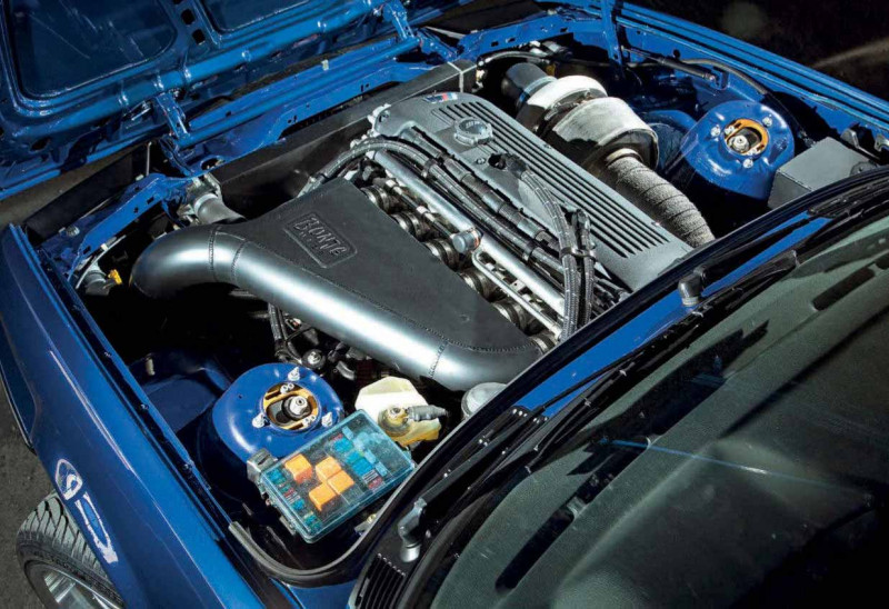 933bhp S38B36 turbo engined BMW E30 Coupe