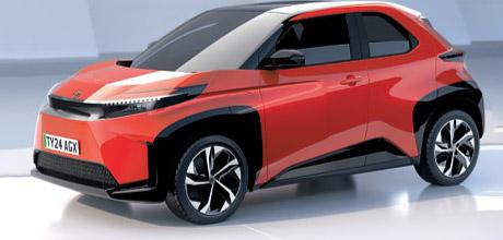 Toyota to continue backing city cars into EV Era
