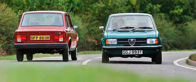 1979 Alfa Romeo Alfasud Super 1.3 Type 902 vs. 1977 Fiat 128 1300 CL