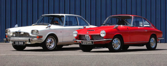  Comparación BMW-GLAS 1600GT de 1967 y GLAS 2600 V8 de 1965 — Drives.today