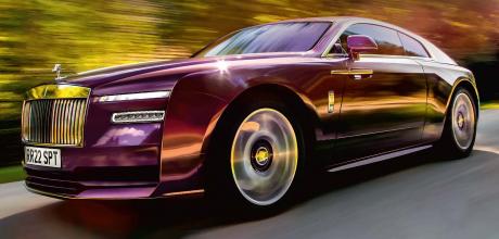 Rolls-Royce Spectre Luxury EV coupé due next year