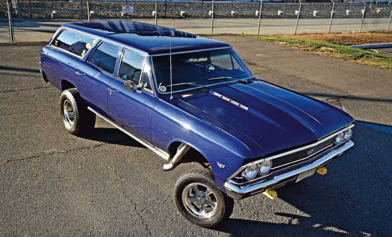 Joey Dean has always been a big fan of 1966 Chevelles. In 2009 he came across a rust-free Chevelle wagon from California and he instantly fell in love. It was something different and he knew right away that he had to have it.