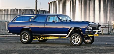 327 ci 400bhp engined 1966 Chevrolet Chevelle Wagon
