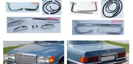 ​Mercedes W116 coupe bumpers EU style (1972-1980)